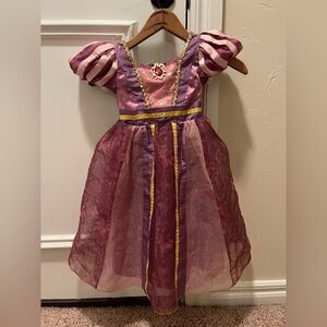 Disney Store Size 3 Rapunzel Princess Dress Kids Girls Costume Tangled